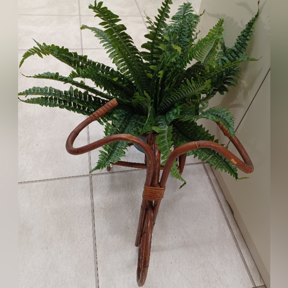 Boho Rattan Planter - Picture 7 of 9